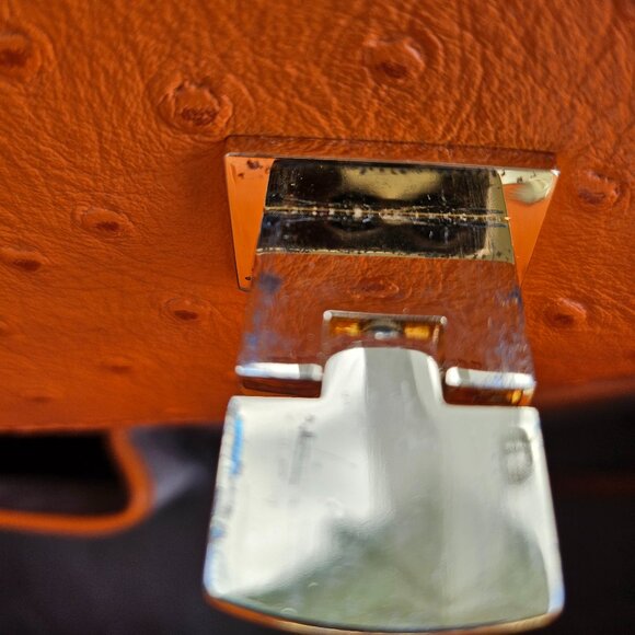 Michael Kors Astrid Lage Satchel - Tangerine - Picture 15 of 17